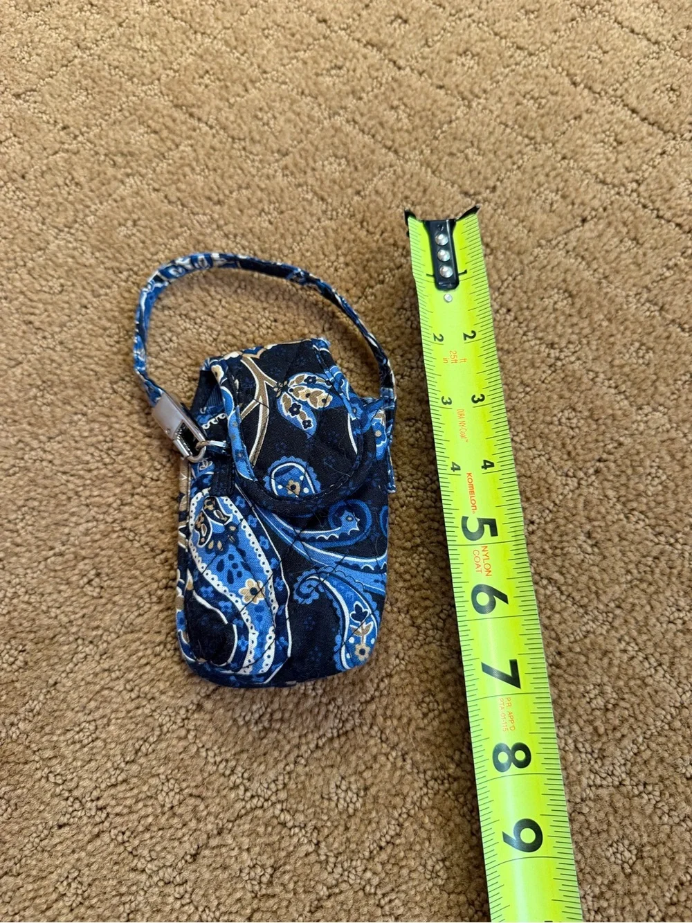 Vera Bradley Windsor Navy Cell Phone Flip Phone Holder